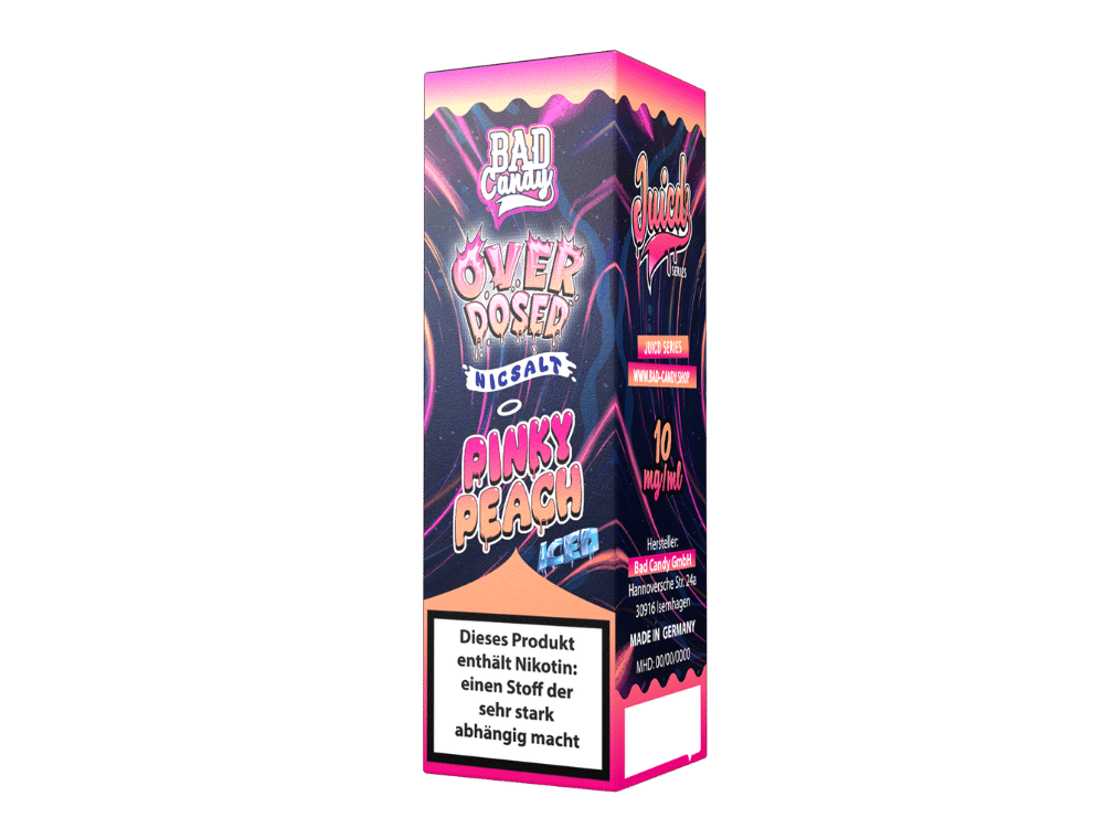 Bad Candy Liquids - Juicd - Overdosed Pinky Peach - Nikotinsalz Liquid 10 mg/ml