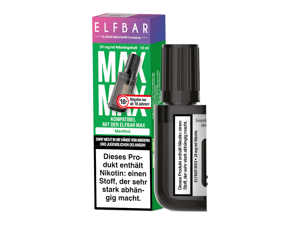 Elfbar - Max Refill Container - Menthol 20 mg/ml