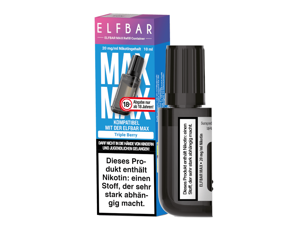 Elfbar - Max Refill Container - Triple Berry 20 mg/ml