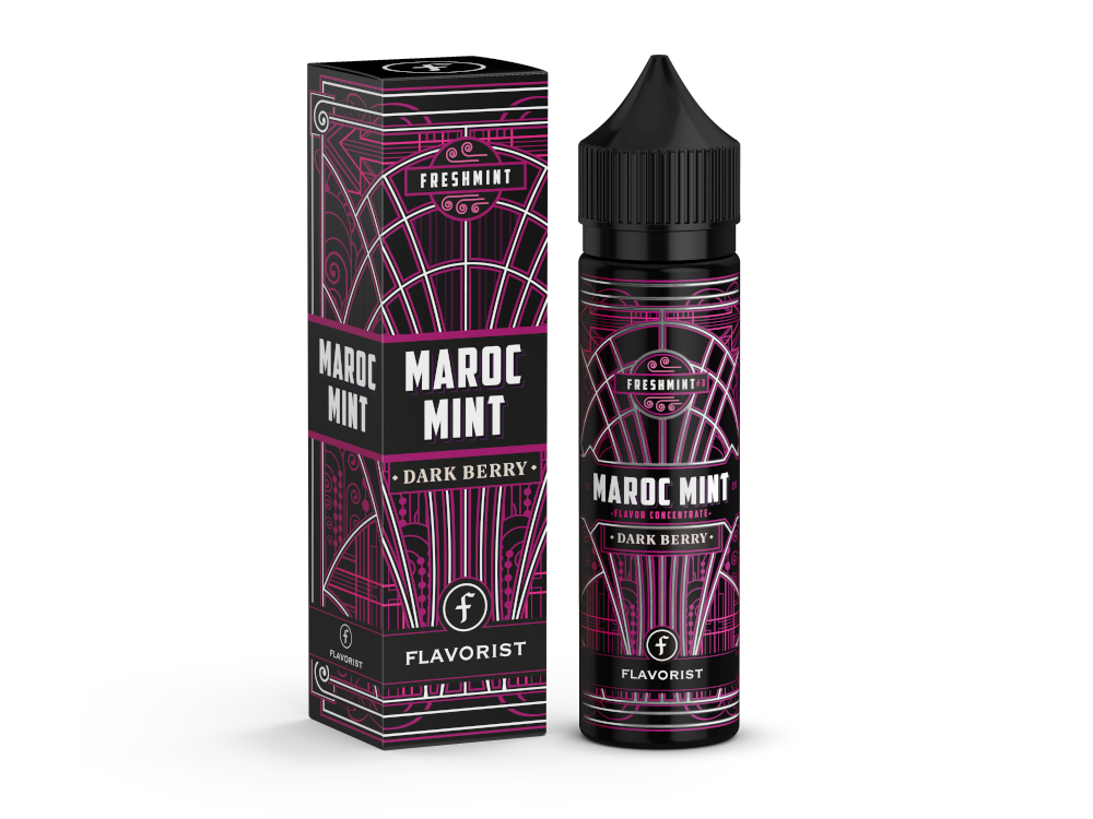 Flavorist - Aroma Maroc Mint - Dark Berry 10 ml 48er Packung