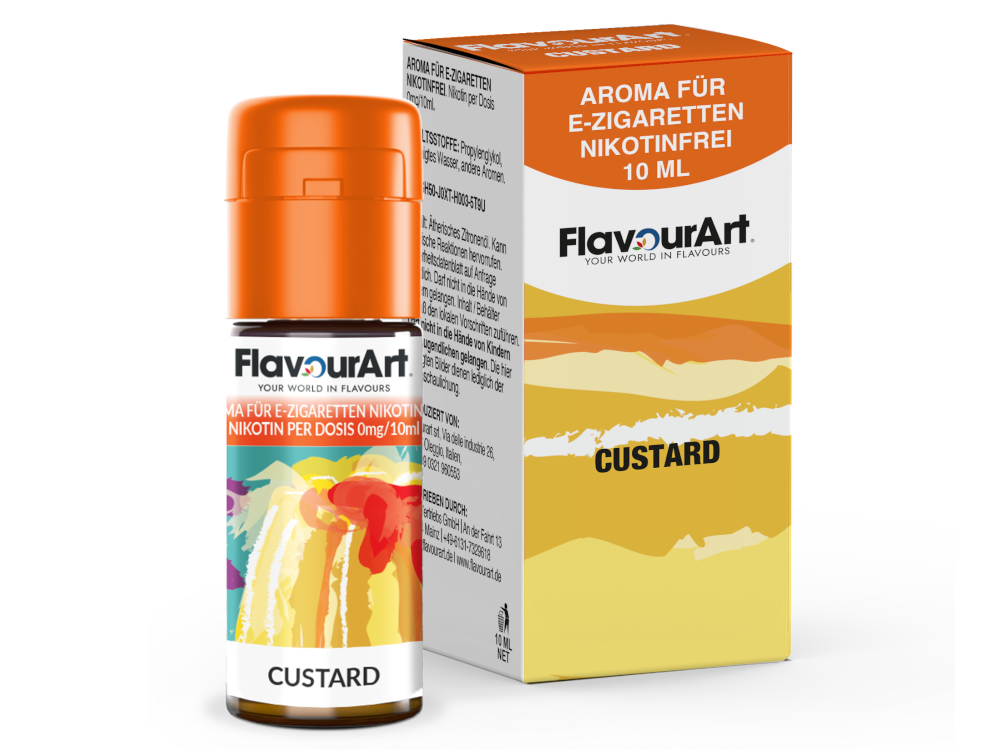 FlavourArt - Aroma Custard 10 ml 15er Packung