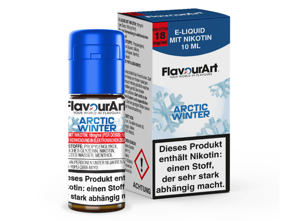 FlavourArt - Arctic Winter E-Zigaretten Liquid 18 mg/ml