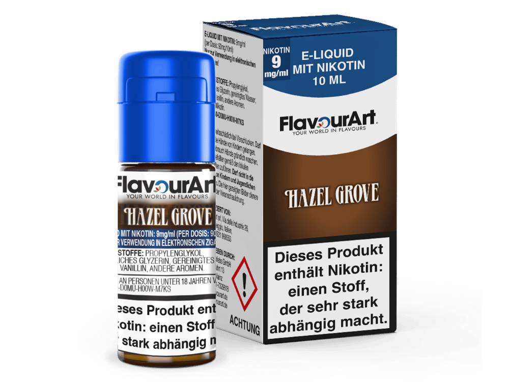 FlavourArt - Hazel Grove E-Zigaretten Liquid 9 mg/ml 15er Packung