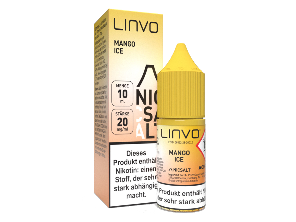 Linvo - Mango Ice - Nikotinsalz Liquid 20 mg/ml 10er Packung