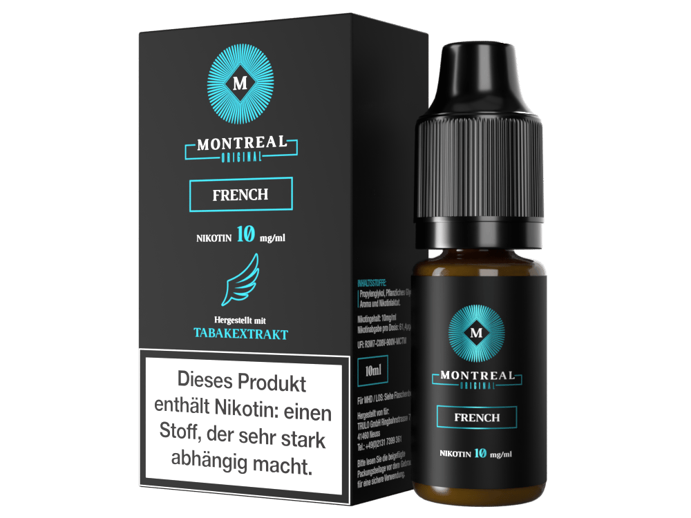 Montreal Original - French - Nikotinsalz Liquid 10 mg/ml 5er Packung