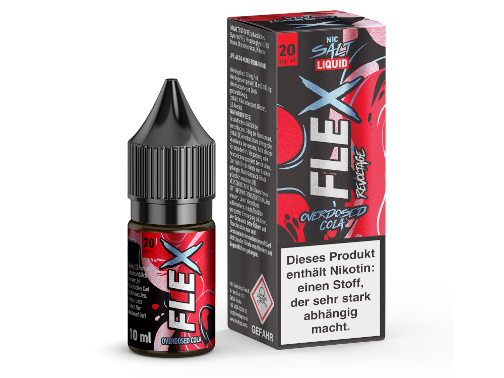 Revoltage - FLEX - Overdosed Cola - Nikotinsalz Liquid 20 mg/ml