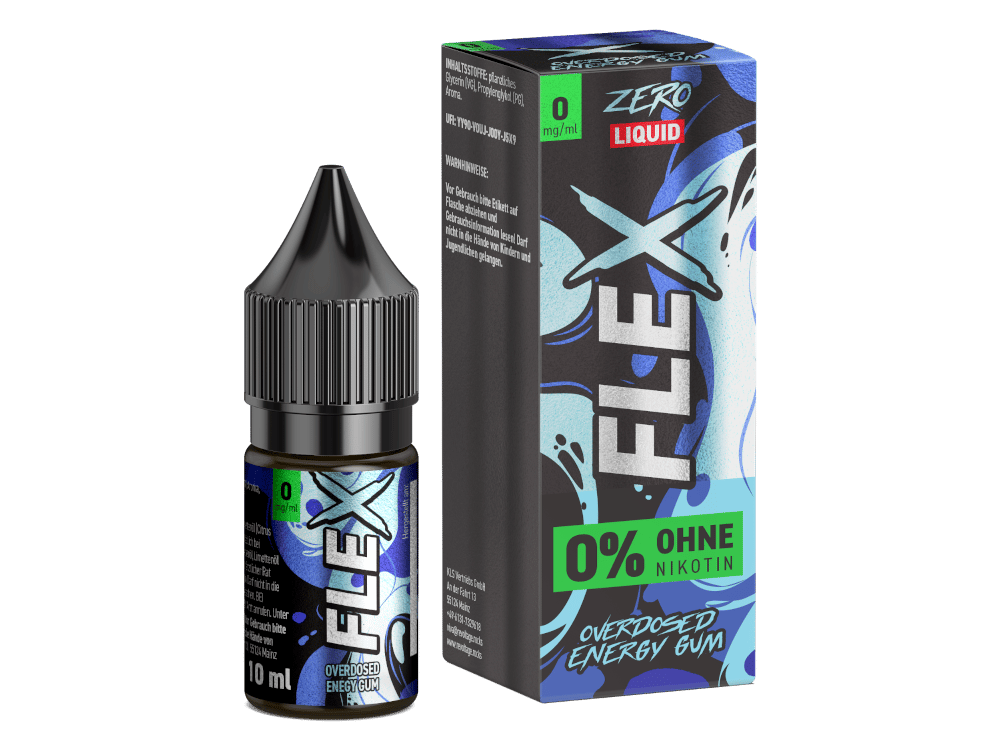 Revoltage - FLEX - Overdosed Energy Gum - Nikotinsalz Liquid 0 mg/ml 15er Packung