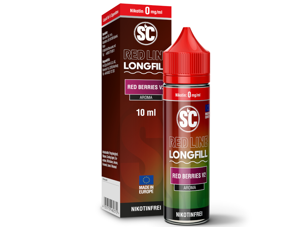 SC - Red Line - Aroma Red Berries V2 10 ml 160er Packung