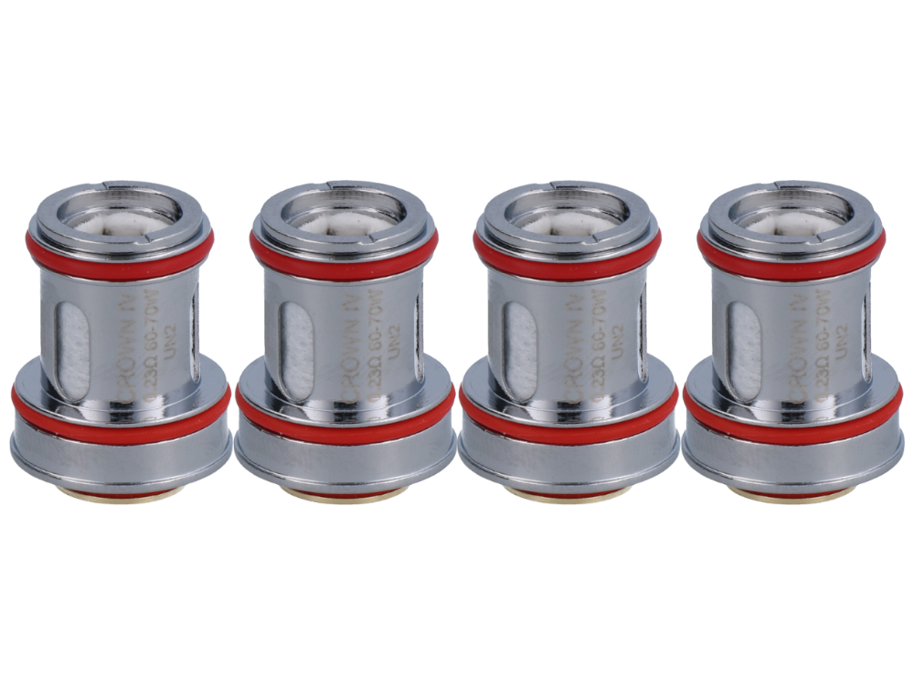 Uwell - Crown 4 UN2 Heads 0,23 Ohm (4 Stück pro Packung)