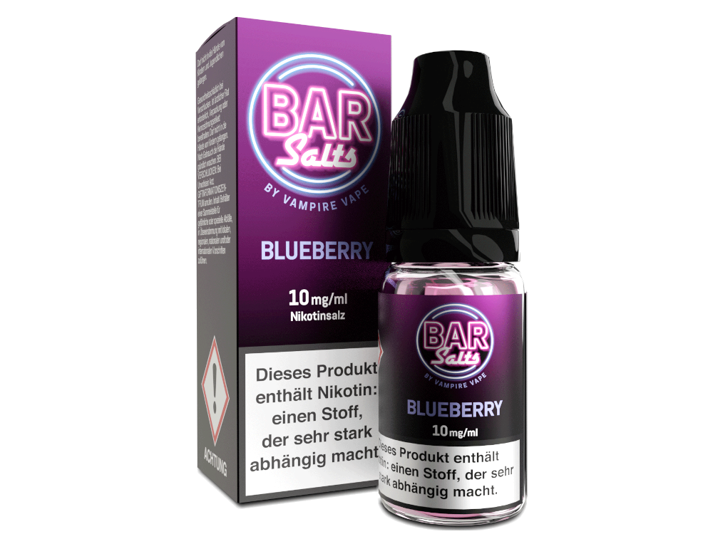 Vampire Vape - Bar Salts - Blueberry - Nikotinsalz Liquid 10 mg/ml