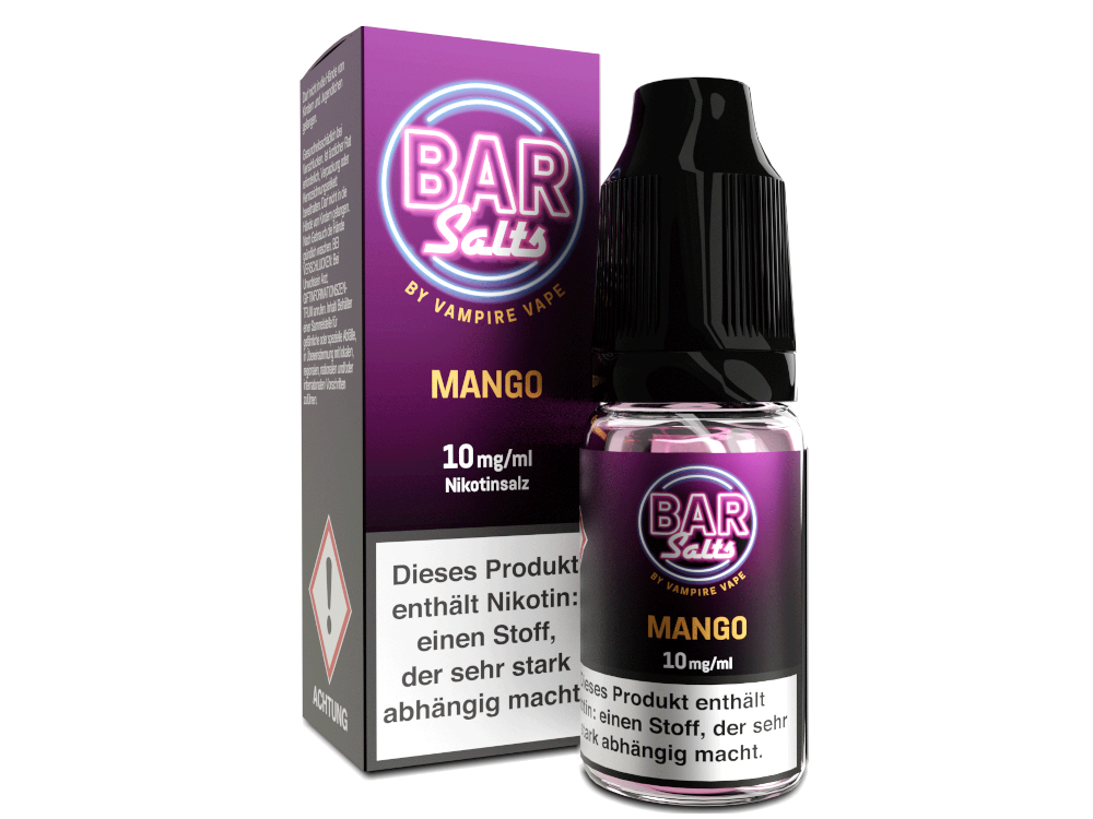 Vampire Vape - Bar Salts - Mango - Nikotinsalz Liquid 10 mg/ml 10er Packung