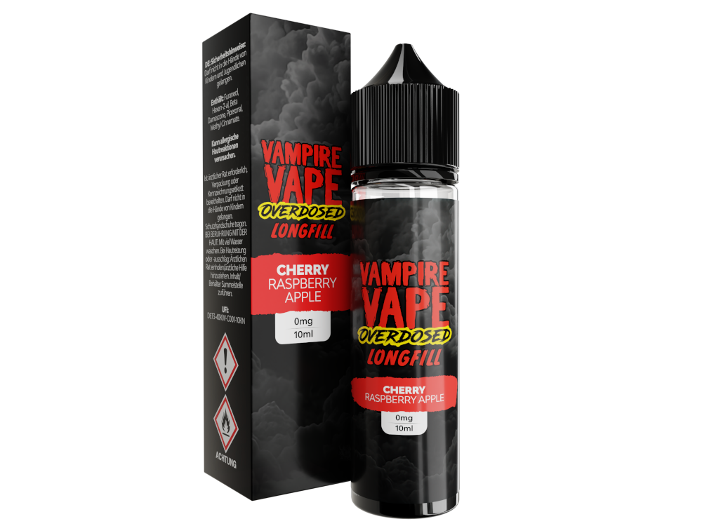 Vampire Vape - Overdosed - Aroma Cherry Raspberry Apple 10 ml