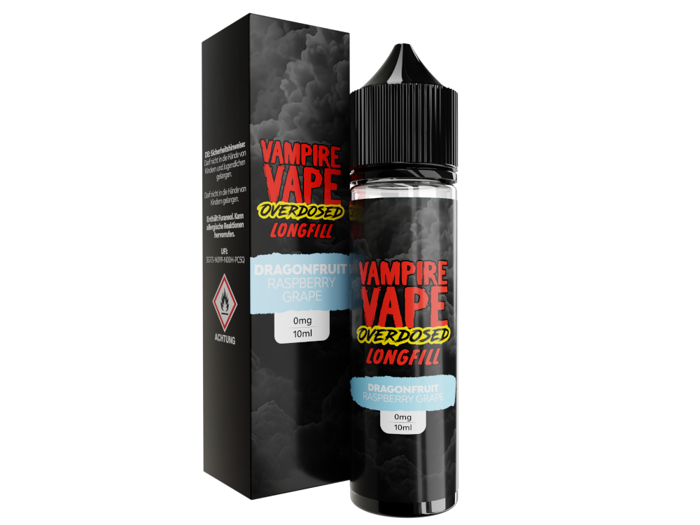 Vampire Vape - Overdosed - Aroma Dragonfruit Raspberry Grape 10 ml