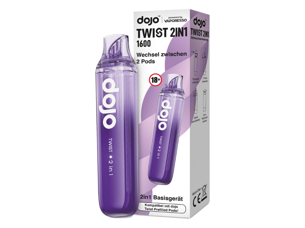 Vaporesso - Dojo - Twist 2in1 Akku 950 mAh (Basisgerät) lila