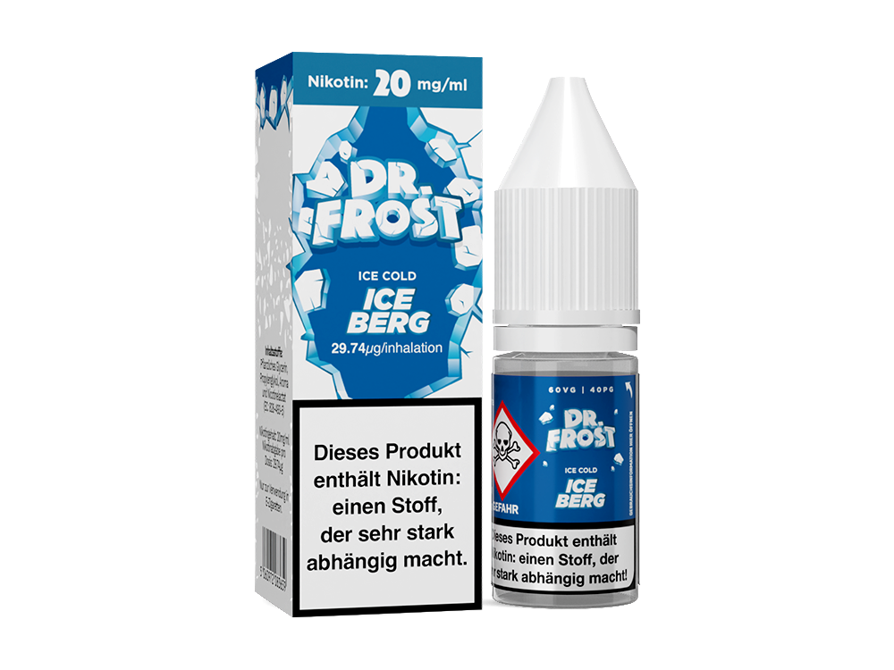 Dr. Frost - Ice Cold - Iceberg - Nikotinsalz Liquid 20 mg/ml 10er Packung