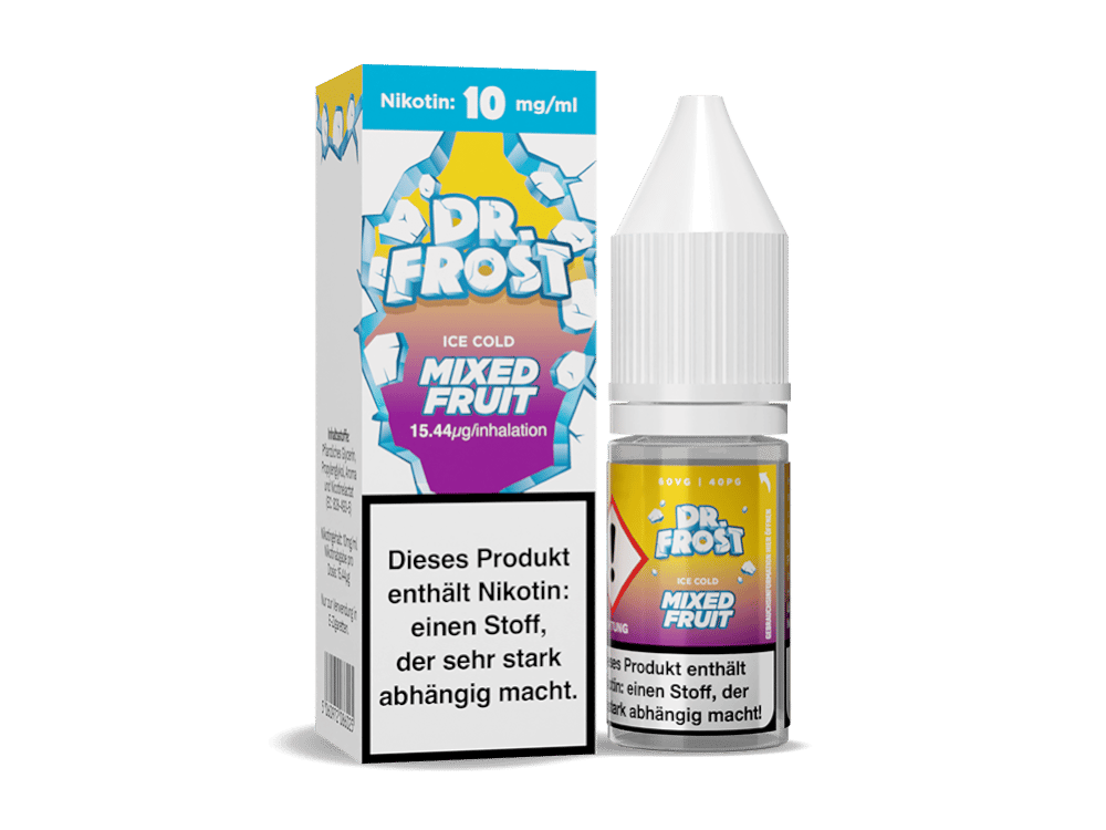 Dr. Frost - Ice Cold - Mixed Fruit - Nikotinsalz Liquid 10 mg/ml 10er Packung