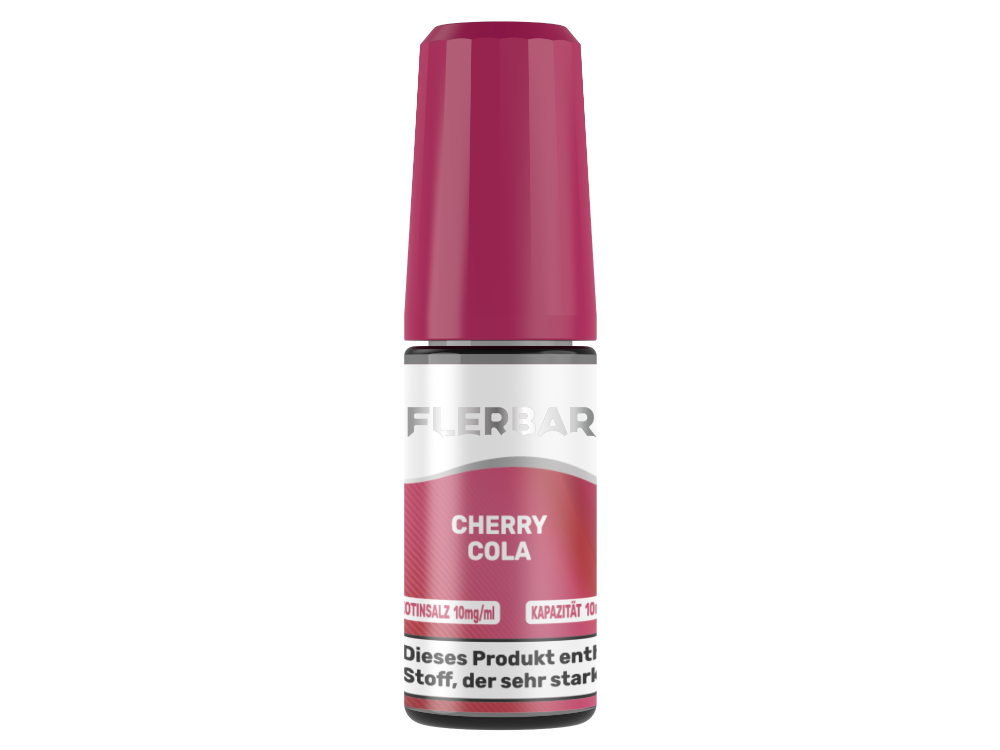 Flerbar Liquid - Cherry Cola - Nikotinsalz Liquid 10 mg/ml 10er Packung