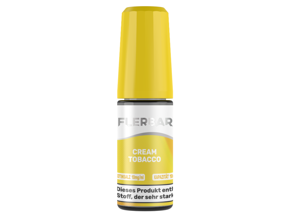 Flerbar Liquid - Cream Tobacco - Nikotinsalz Liquid 10 mg/ml 400er Packung