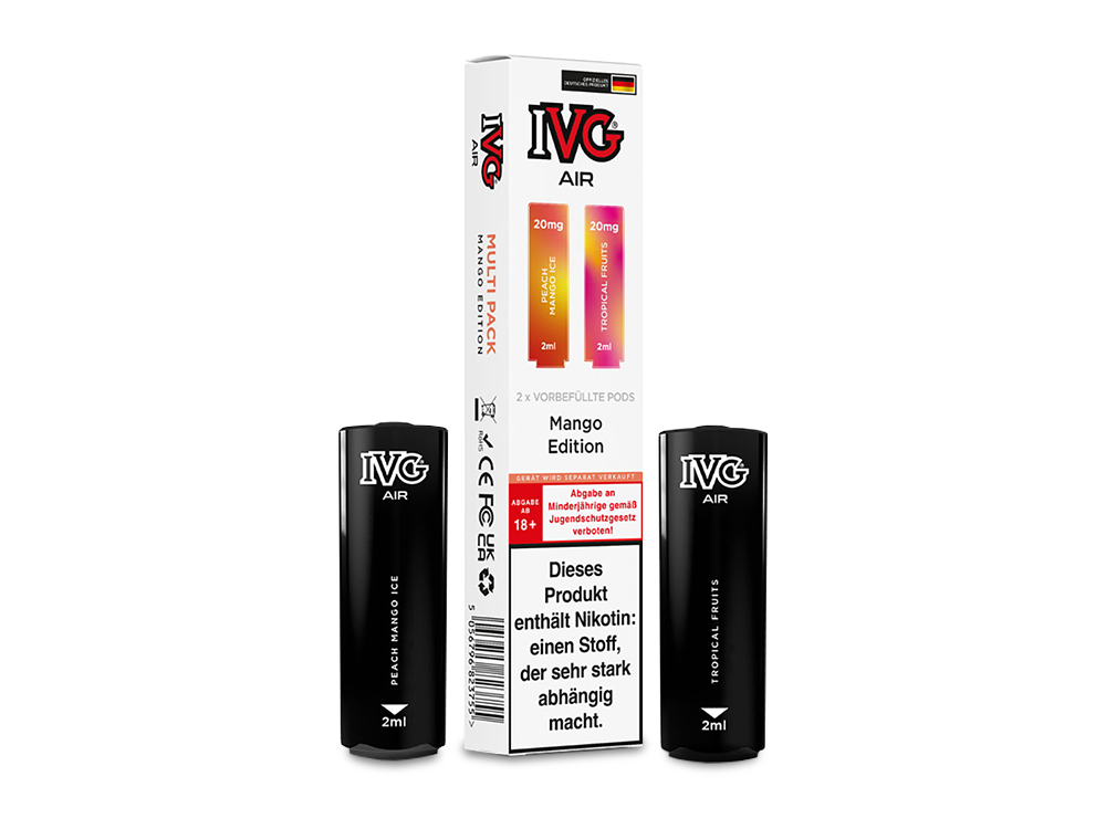 IVG - AIR Pod Mango Edition 20 mg/ml (2 Stück pro Packung)
