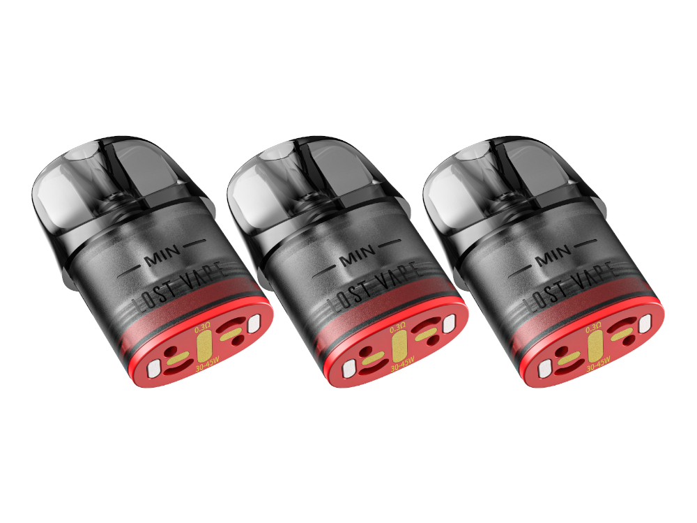 Lost Vape - E Plus Dual Mesh Pod 0,3 Ohm (3 Stück pro Packung) 10er Packung