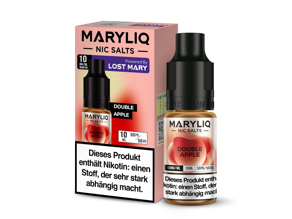 MARYLIQ - Double Apple - Nikotinsalz Liquid 10 mg/ml