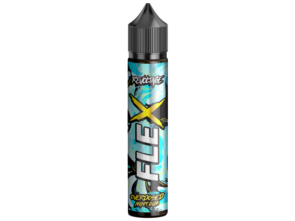 Revoltage - FLEX - Aroma Overdosed Mint Gum 10 ml 15er Packung