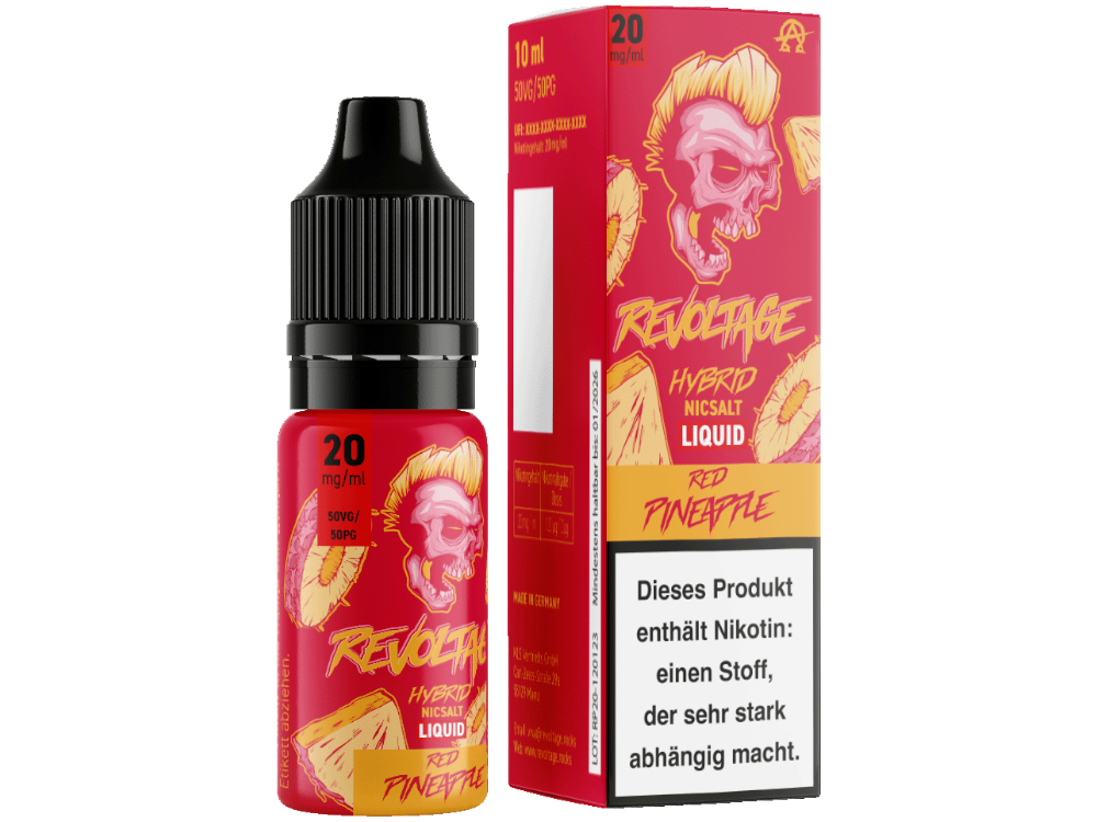 Revoltage - Red Pineapple - Hybrid Nikotinsalz Liquid 20 mg/ml 15er Packung