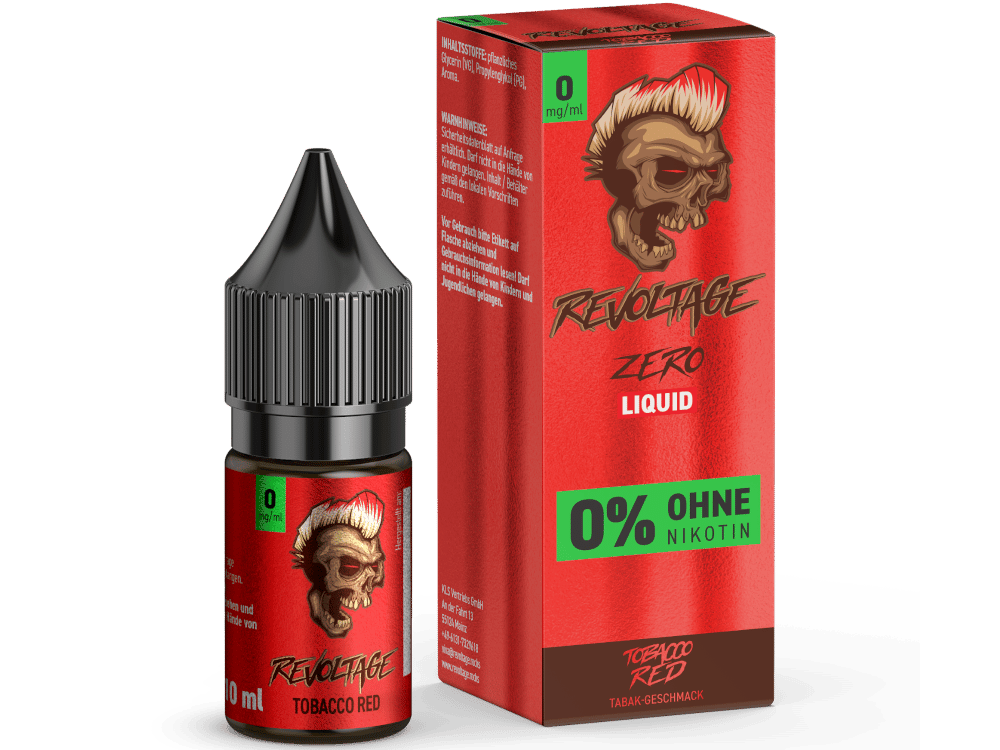 Revoltage - Tobacco Red - Hybrid Nikotinsalz Liquid 0 mg/ml 15er Packung