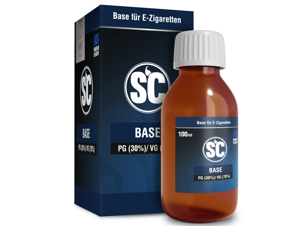 SC - 100 ml Basis 30PG/70VG 0 mg/ml 5er Packung