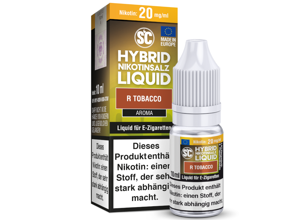 SC - R Tobacco - Hybrid Nikotinsalz Liquid 20 mg/ml 10er Packung