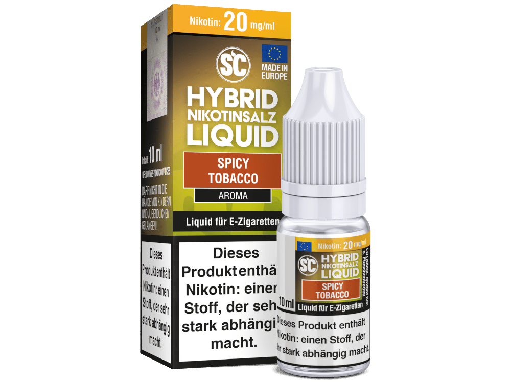 SC - Spicy Tobacco - Hybrid Nikotinsalz Liquid 10 mg/ml 500er Packung