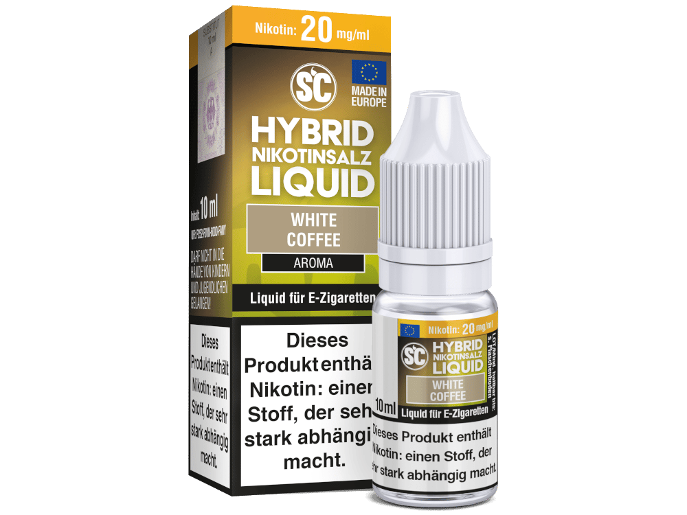 SC - White Coffee - Hybrid Nikotinsalz Liquid 10 mg/ml 10er Packung