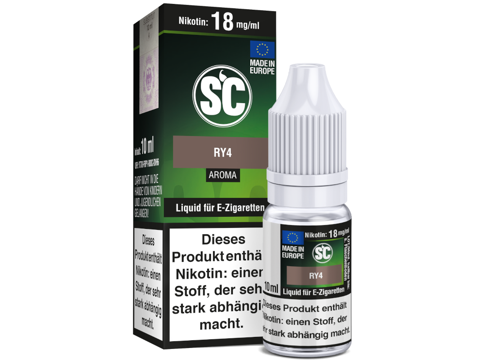 SC Liquid - RY4 Tabak 0 mg/ml 500er Packung