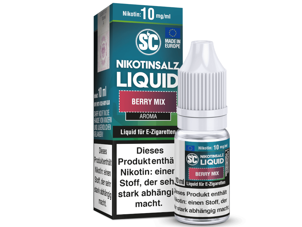 SC - Berry Mix - Nikotinsalz Liquid 10 mg/ml 10er Packung