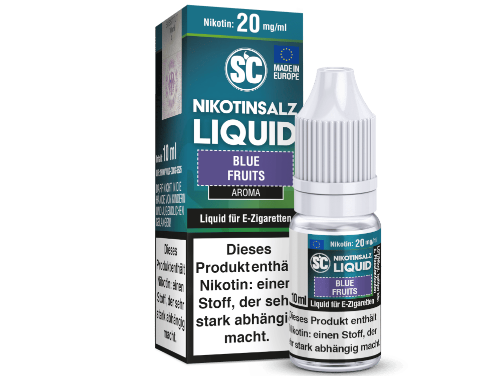 SC - Blue Fruits - Nikotinsalz Liquid 20 mg/ml 10er Packung
