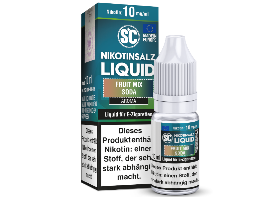 SC - Fruit Mix Soda - Nikotinsalz Liquid 10 mg/ml 500er Packung