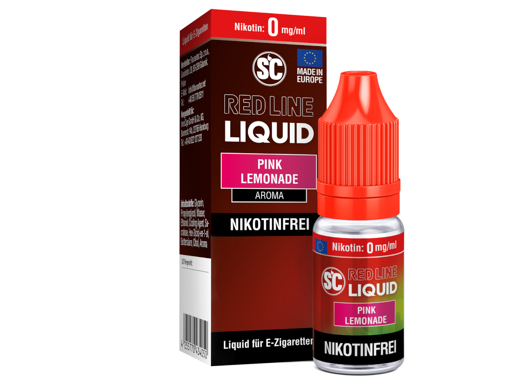 SC - Red Line - Pink Lemonade - Nikotinsalz Liquid 0 mg/ml