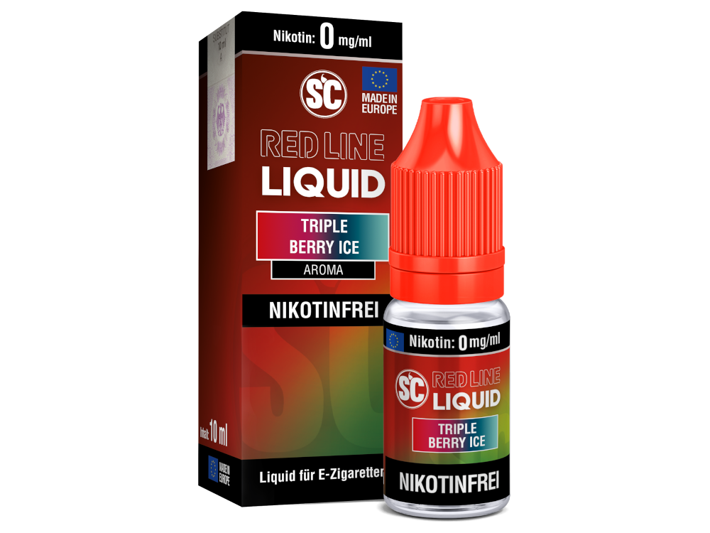 SC - Red Line Nikotin - Triple Berry Ice 0 mg/ml 500er Packung