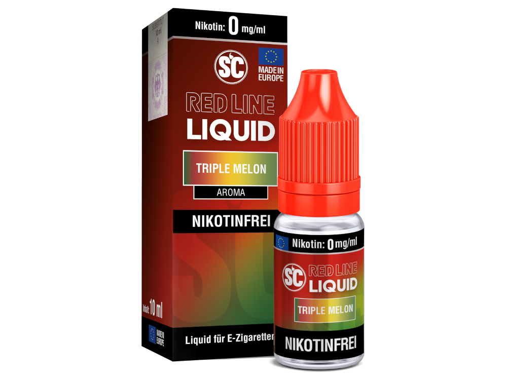 SC - Red Line Nikotin - Triple Melon 0 mg/ml 500er Packung