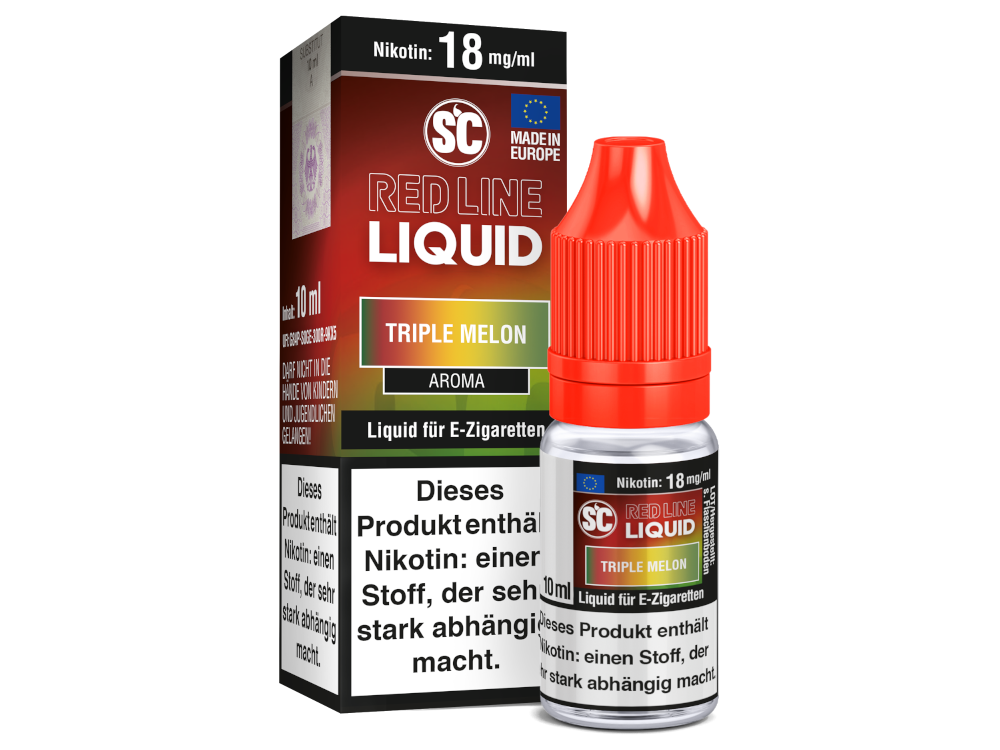 SC - Red Line Nikotin - Triple Melon 18 mg/ml 10er Packung