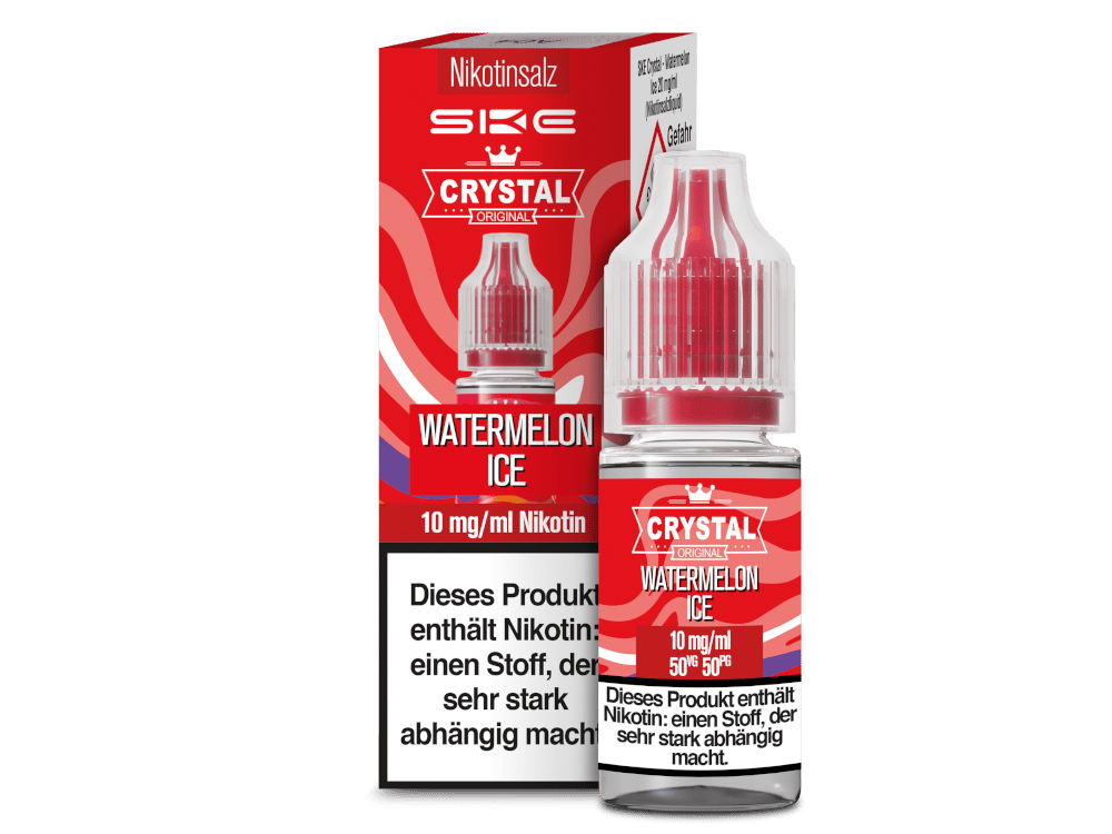 SKE - Crystal - Watermelon Ice - Nikotinsalz Liquid 10 mg/ml
