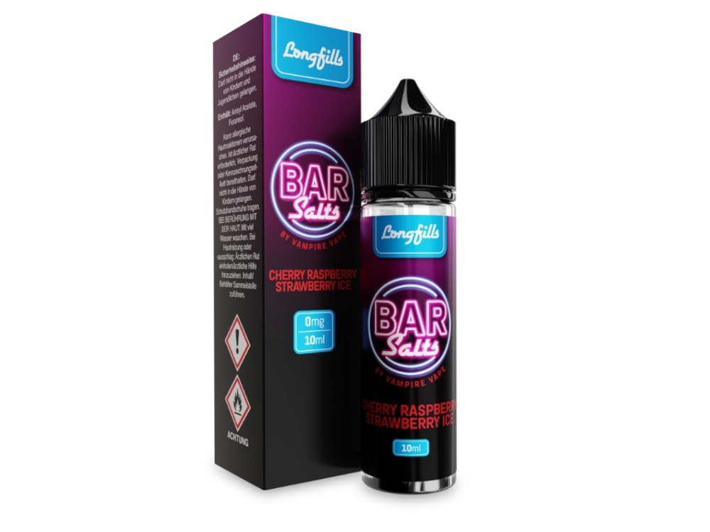 Vampire Vape - Bar Salts - Aroma Cherry Raspberry Strawberry Ice 10 ml 10er Packung