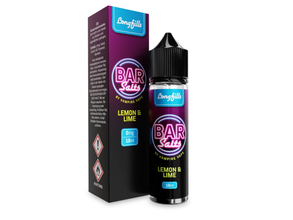 Vampire Vape - Bar Salts - Aroma Lemon Lime 10 ml 10er Packung