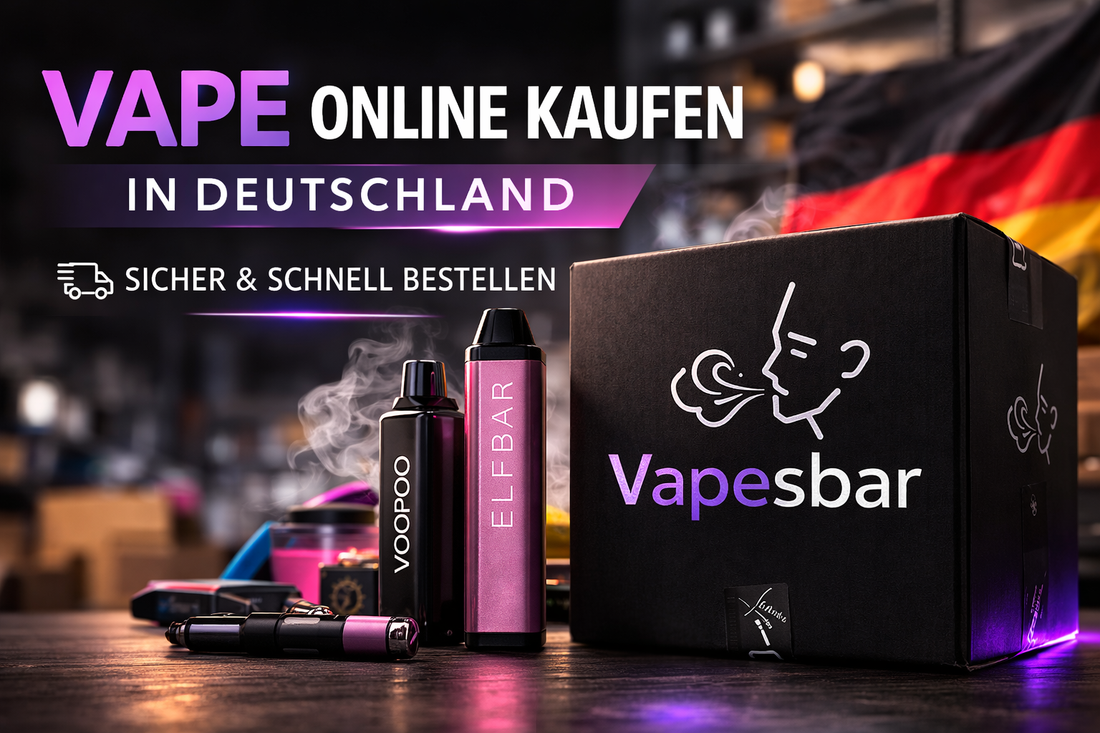 Vape Shop Deutschland mit schnellem Versand, sicherer Bestellung und großer Auswahl an Vapes online