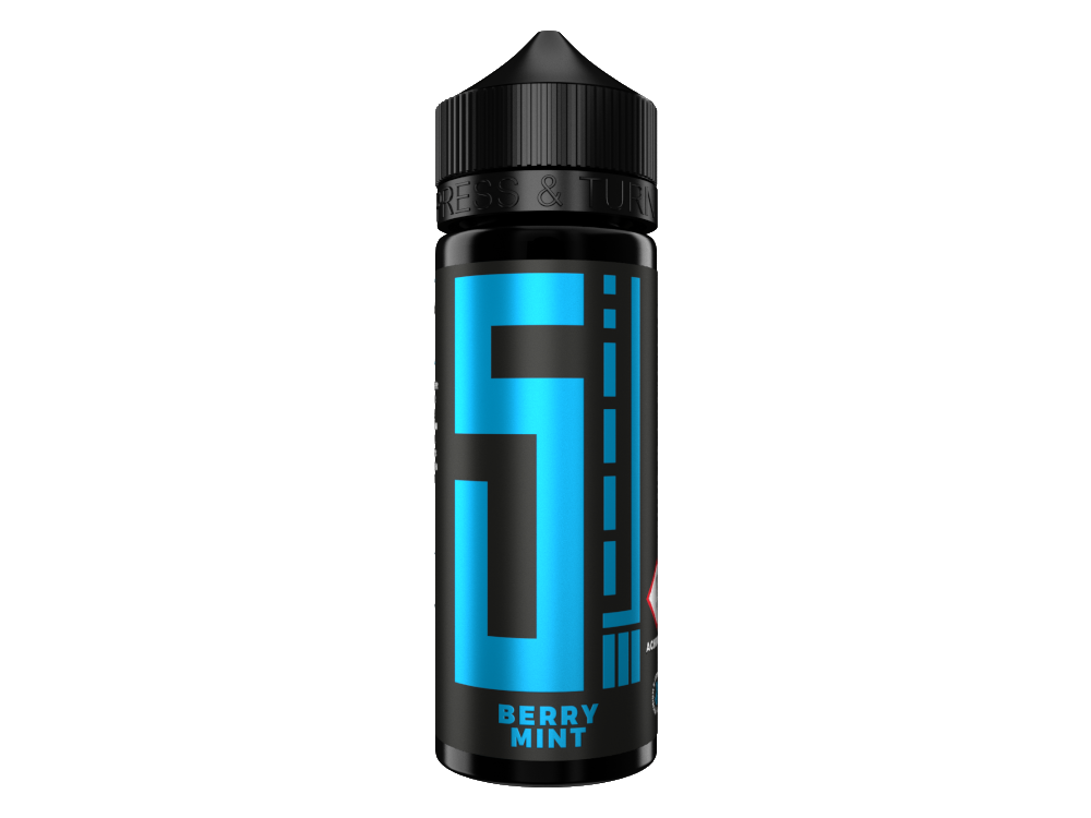 5EL - Aroma Berry Mint 10 ml 5er Packung