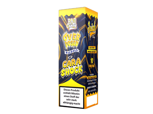 Bad Candy Liquids - Juicd - Overdosed Cara Shock - Nikotinsalz Liquid 10 mg/ml