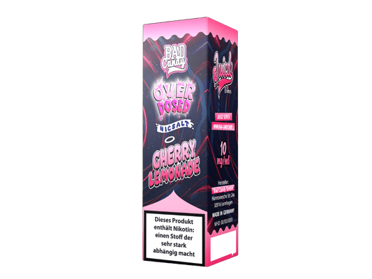 Bad Candy Liquids - Juicd - Overdosed Cherry Lemonade - Nikotinsalz Liquid 10 mg/ml 10er Packung