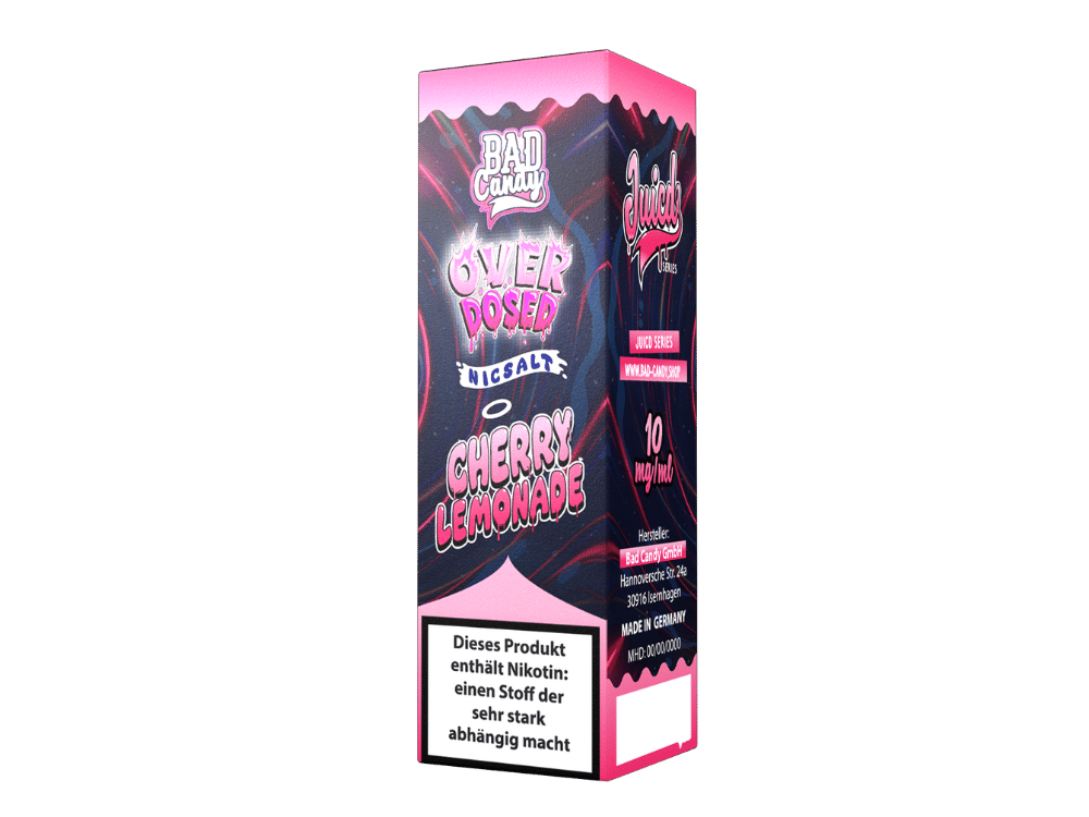Bad Candy Liquids - Juicd - Overdosed Cherry Lemonade - Nikotinsalz Liquid 10 mg/ml