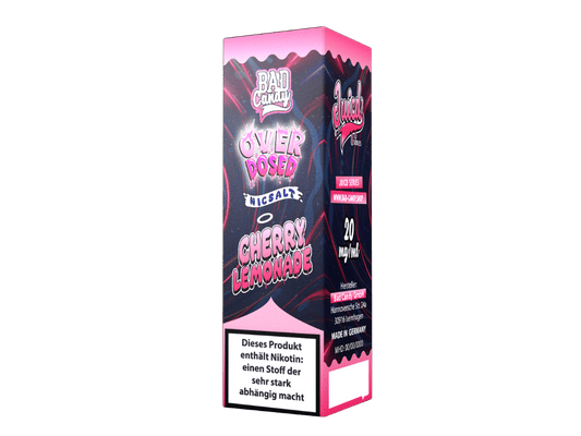 Bad Candy Liquids - Juicd - Overdosed Cherry Lemonade - Nikotinsalz Liquid 20 mg/ml 10er Packung