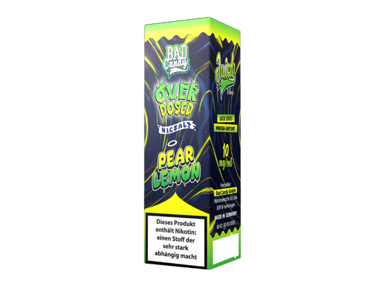 Bad Candy Liquids - Juicd - Overdosed Pear Lemon - Nikotinsalz Liquid 10 mg/ml 10er Packung